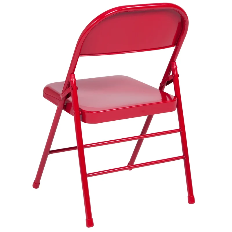 2 Pack Home & Office Portable Party Events Steel Metal Folding Chair