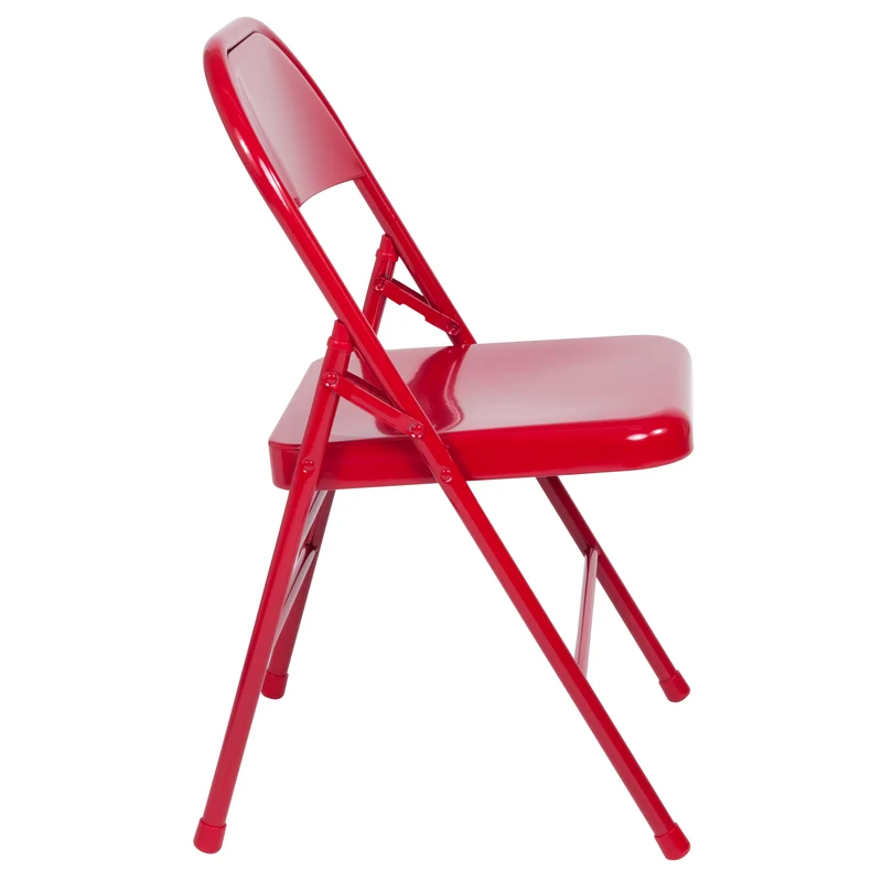 2 Pack Home & Office Portable Party Events Steel Metal Folding Chair