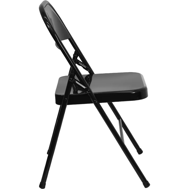2 Pack Home & Office Portable Party Events Steel Metal Folding Chair