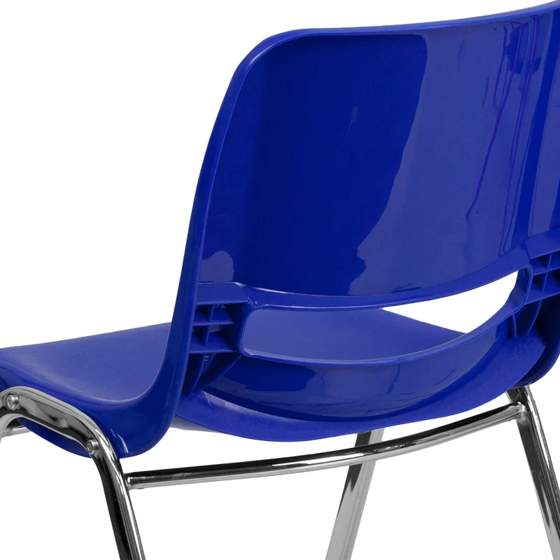 Ergonomic Kid's Shell Stack Chair - 14" Seat Daycare Home School