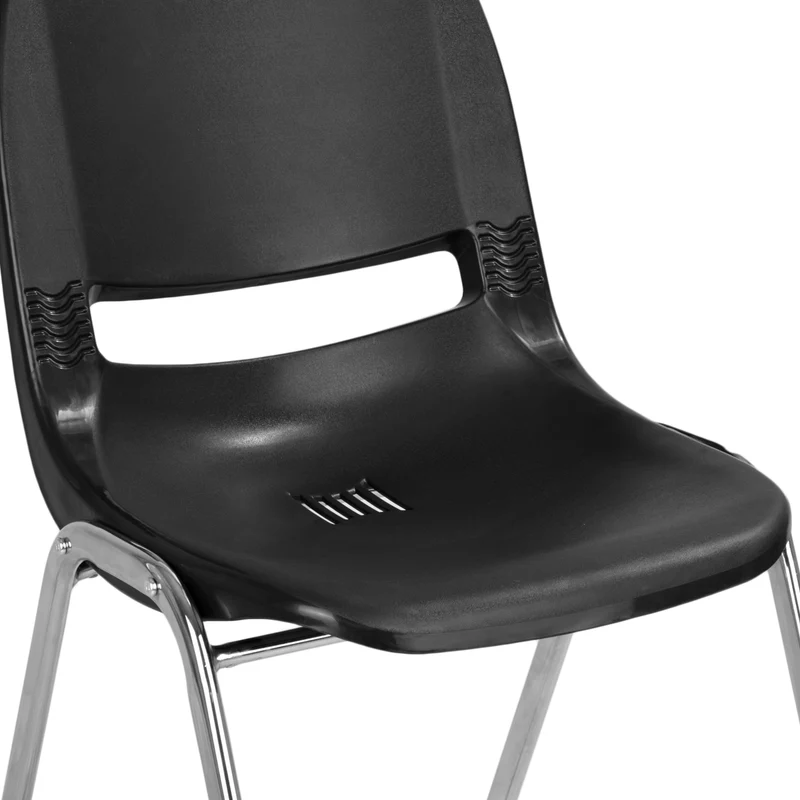 Ergonomic Shell Stack Chair - 16" Seat Daycare Home School