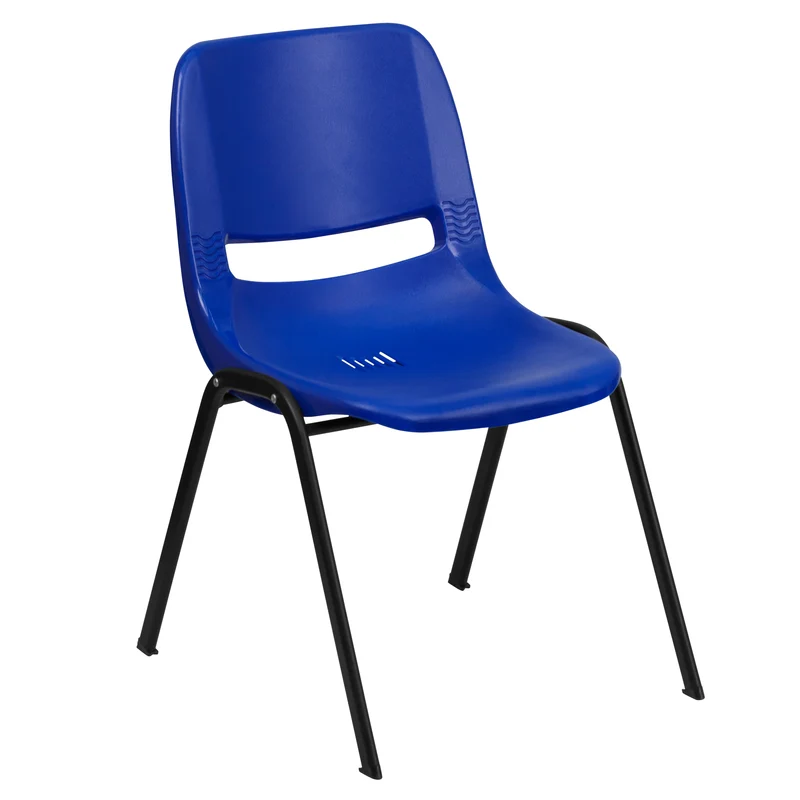 Ergonomic Shell Stack Chair - 16" Seat Daycare Home School