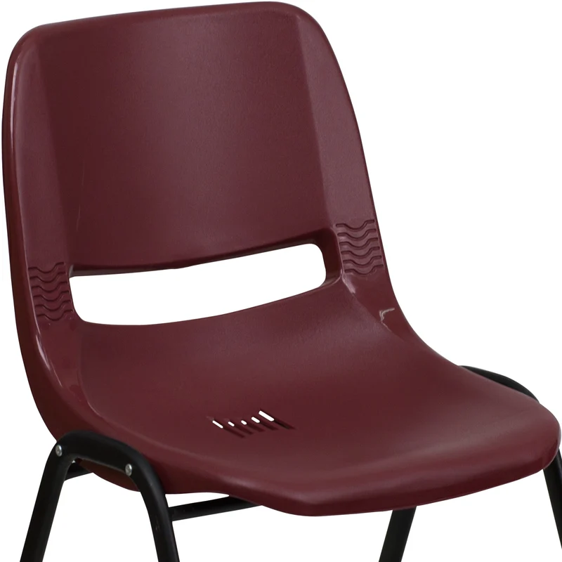 Ergonomic Shell Student Stack Chair - Classroom Chair / Office Guest Chair