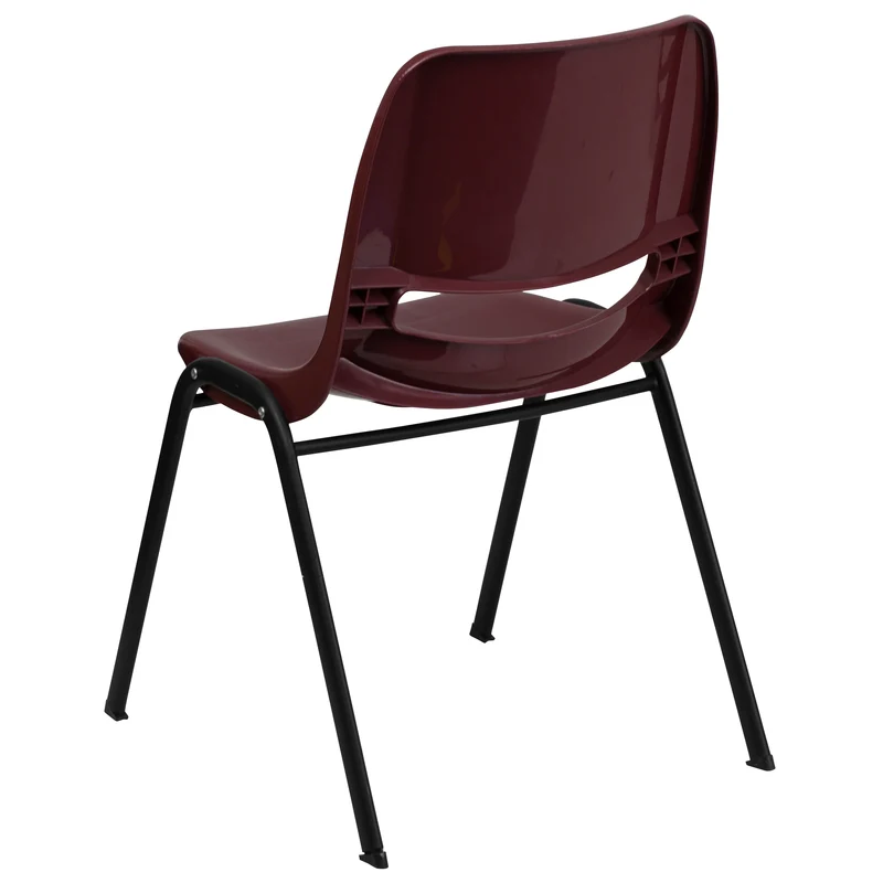 Ergonomic Shell Student Stack Chair - Classroom Chair / Office Guest Chair
