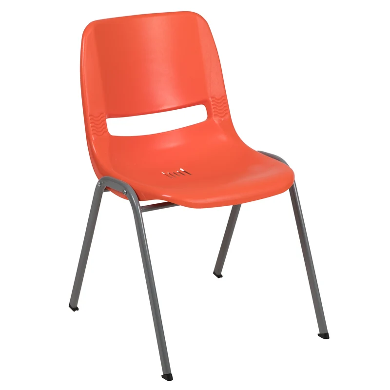 Ergonomic Shell Student Stack Chair - Classroom Chair / Office Guest Chair