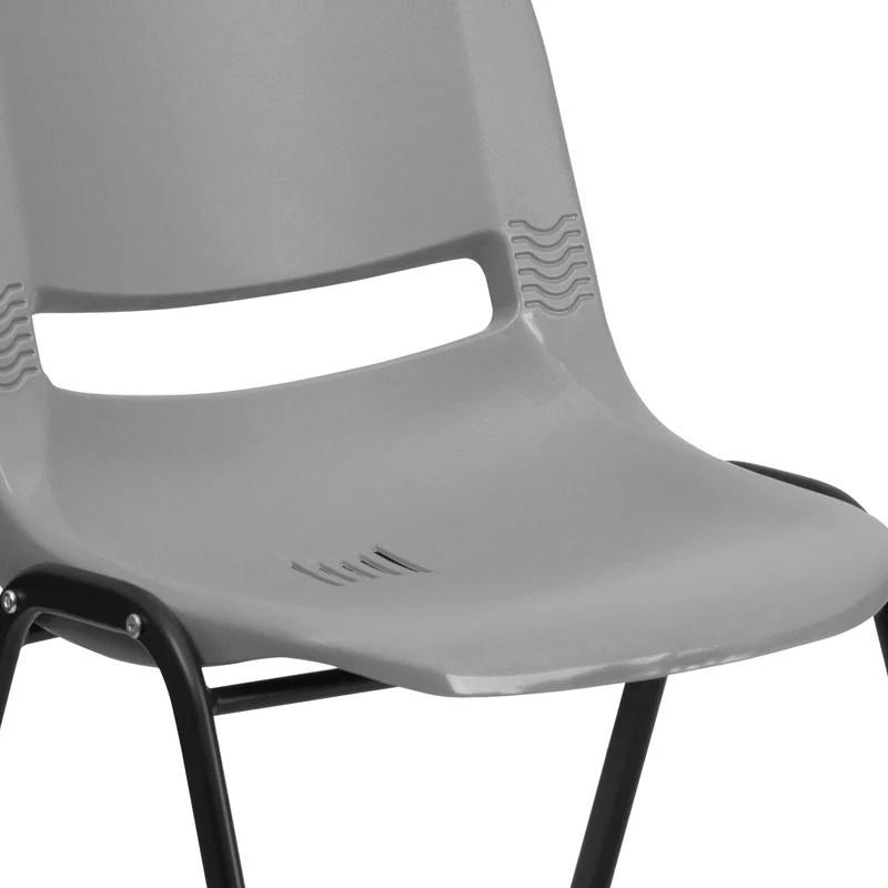 Ergonomic Shell Student Stack Chair - Classroom Chair / Office Guest Chair