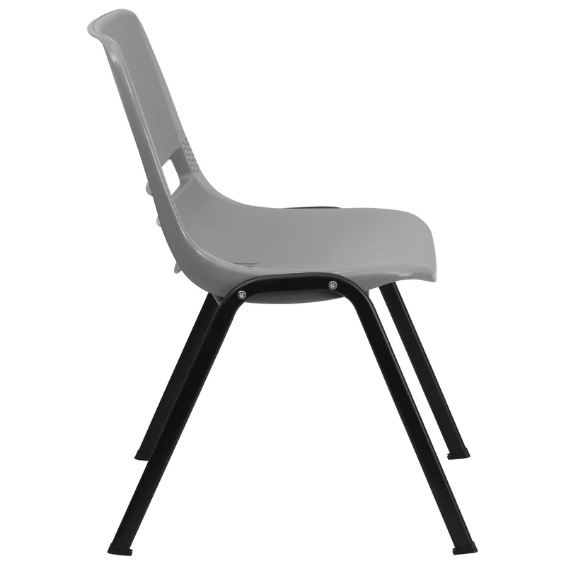 Ergonomic Shell Student Stack Chair - Classroom Chair / Office Guest Chair