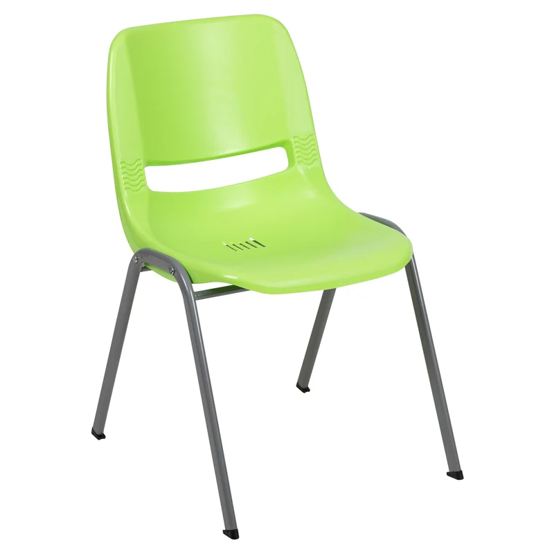 Ergonomic Shell Student Stack Chair - Classroom Chair / Office Guest Chair