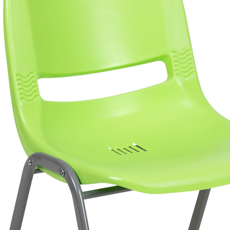 Ergonomic Shell Student Stack Chair - Classroom Chair / Office Guest Chair