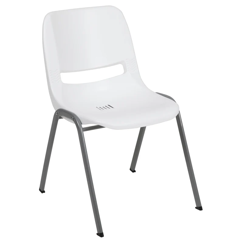 Ergonomic Shell Student Stack Chair - Classroom Chair / Office Guest Chair