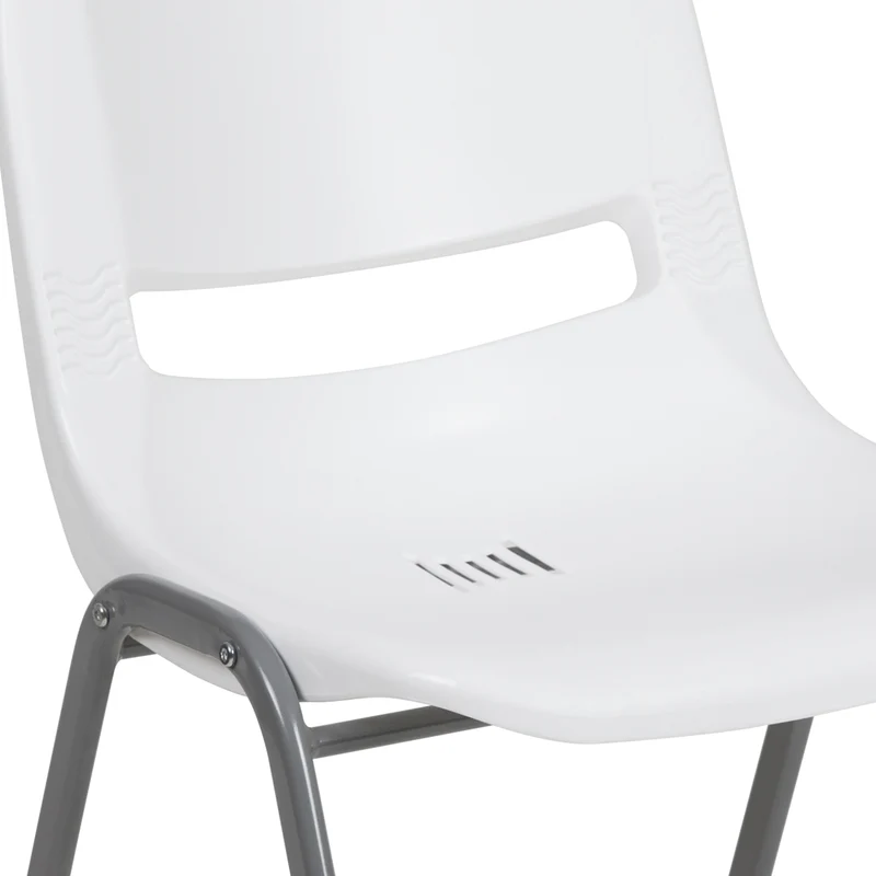 Ergonomic Shell Student Stack Chair - Classroom Chair / Office Guest Chair