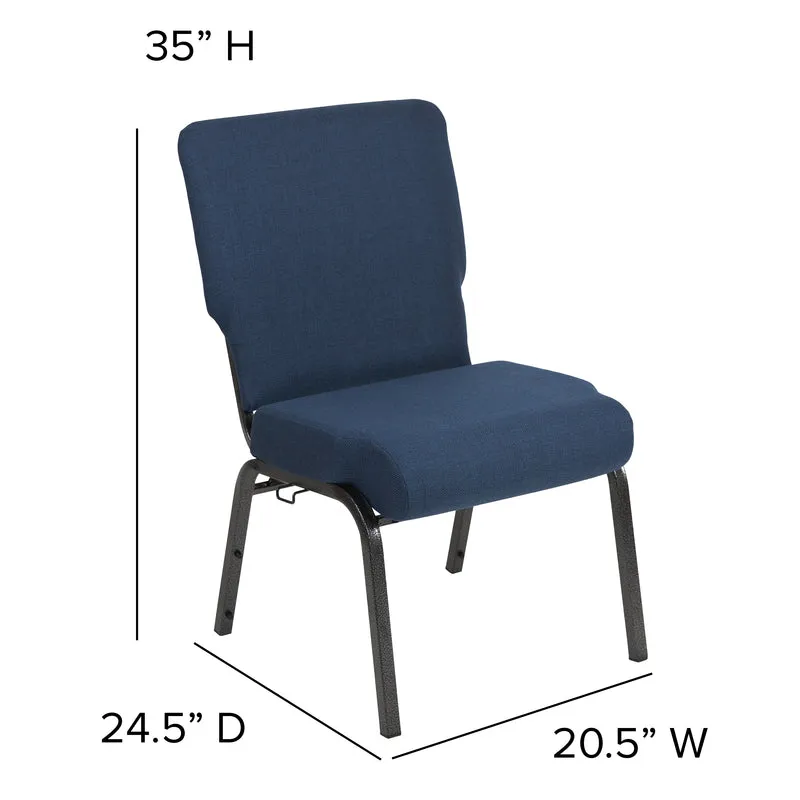 20.5 in. Molded Foam Church Chair