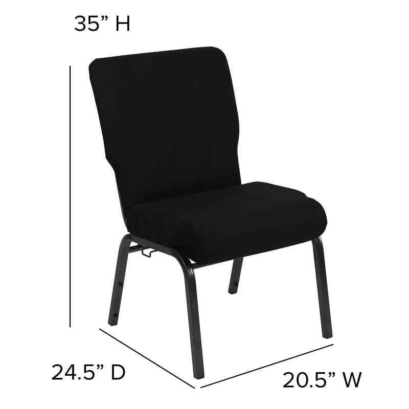 20.5 in. Molded Foam Church Chair