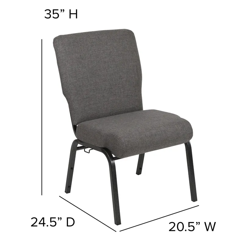 20.5 in. Molded Foam Church Chair