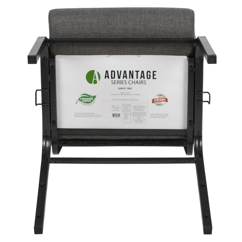 20.5 in. Molded Foam Church Chair