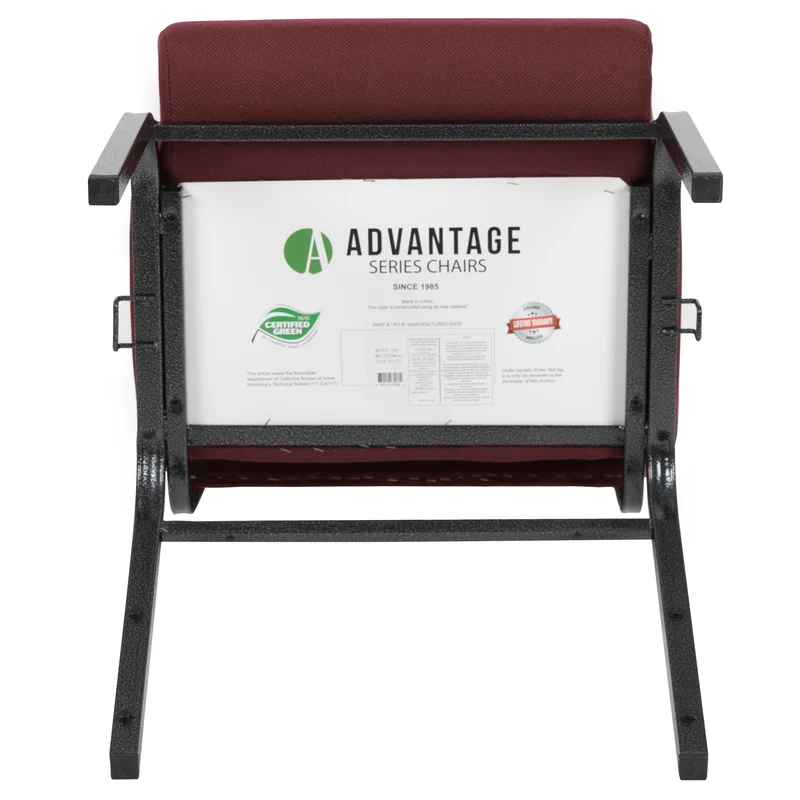 20.5 in. Molded Foam Church Chair