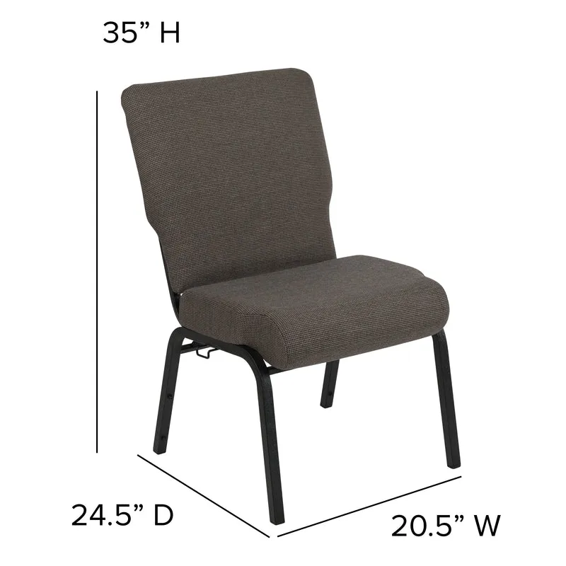 20.5 in. Molded Foam Church Chair