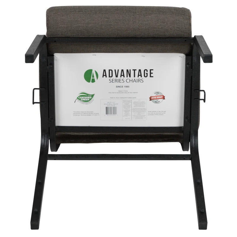 20.5 in. Molded Foam Church Chair