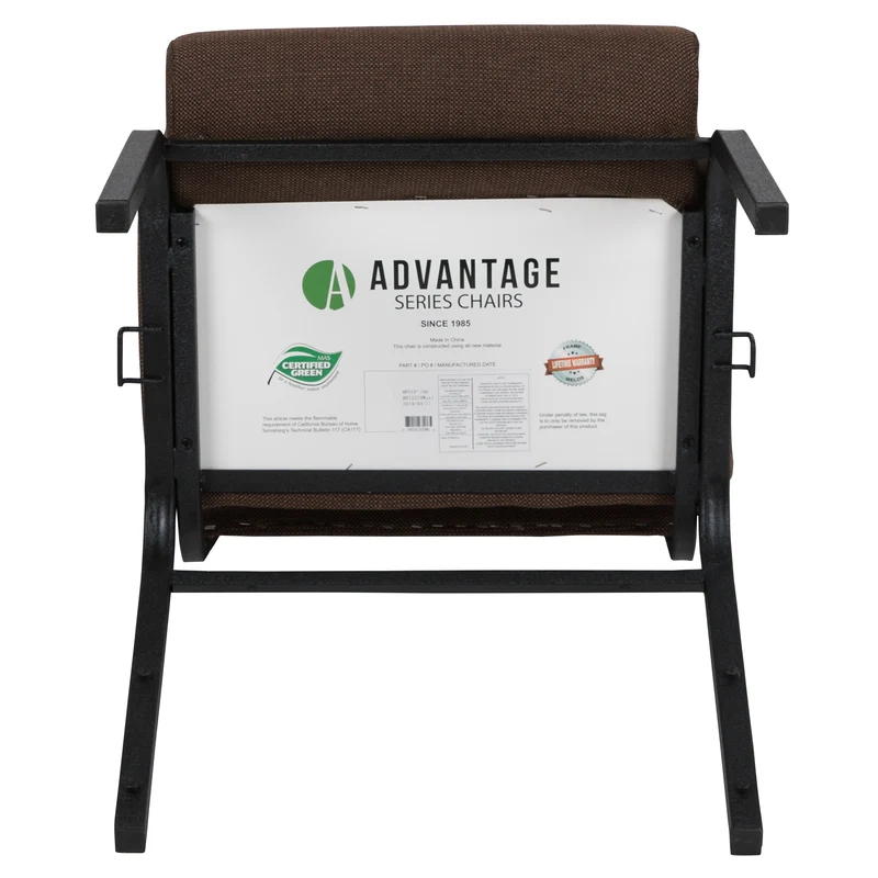 20.5 in. Molded Foam Church Chair
