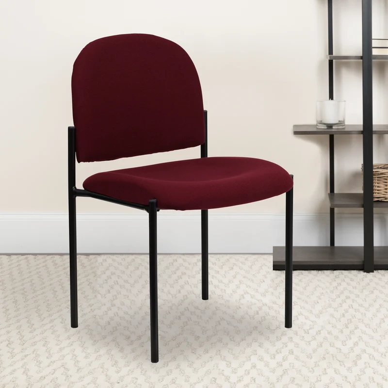 Comfort Stackable Steel Side Reception Chair