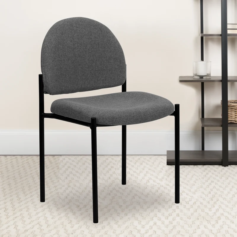 Comfort Stackable Steel Side Reception Chair