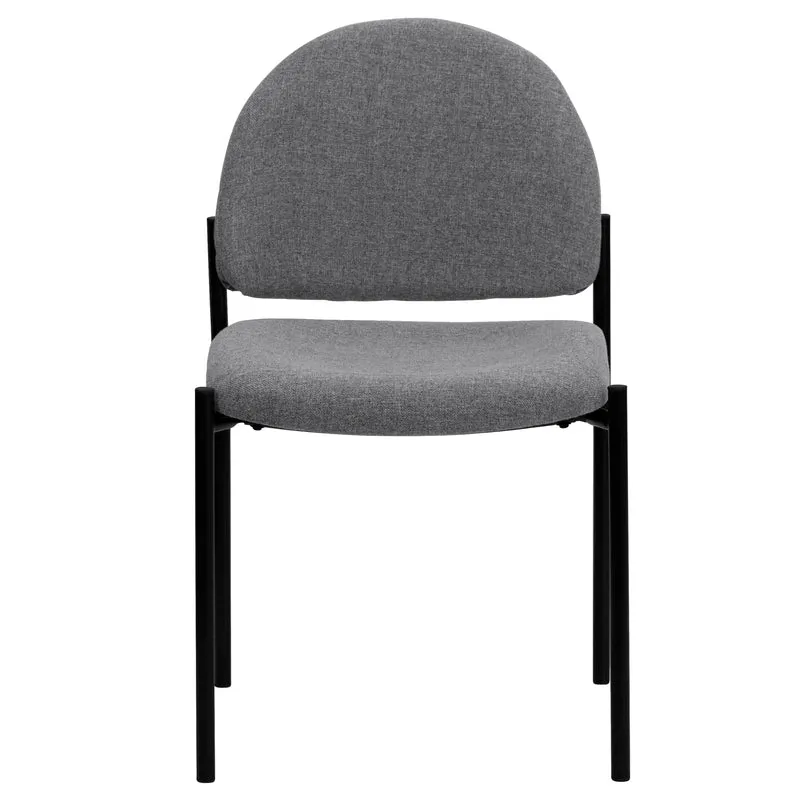 Comfort Stackable Steel Side Reception Chair