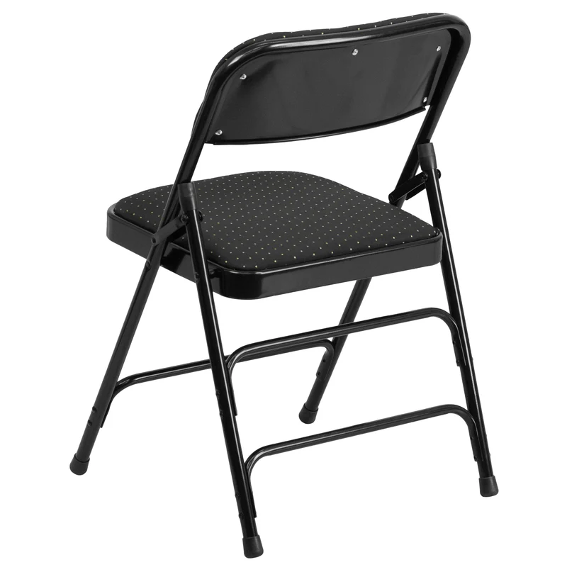 2 Pack Home & Office Party Events Fabric Padded Metal Folding Chair