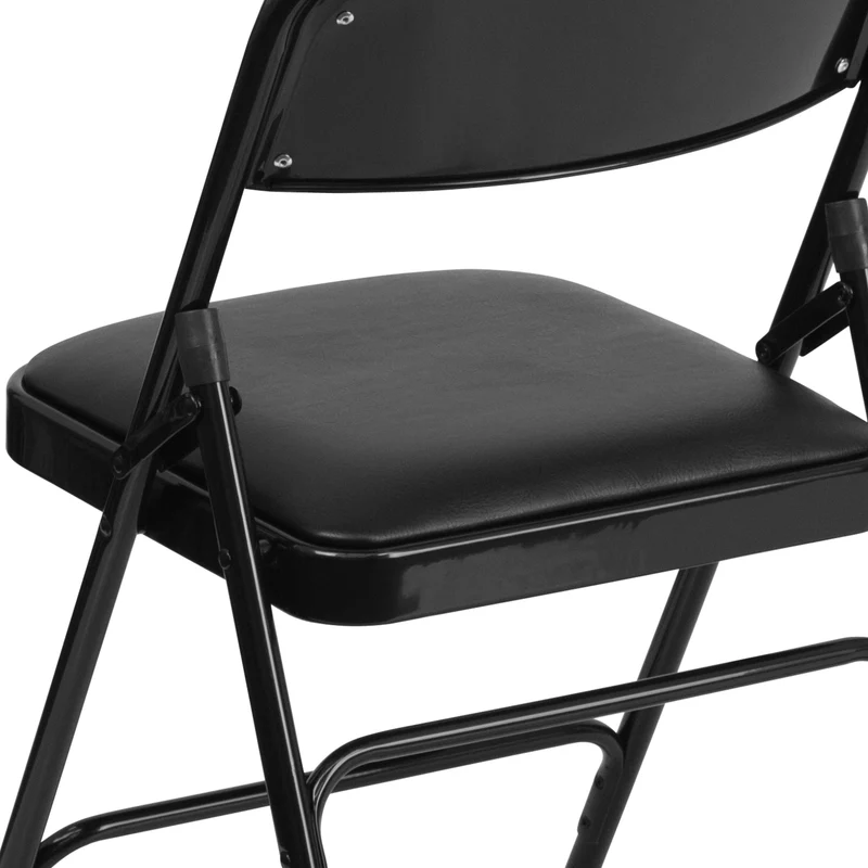 2 Pack Home & Office Portable Party Events Padded Metal Folding Chair