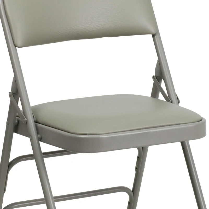 2 Pack Home & Office Portable Party Events Padded Metal Folding Chair