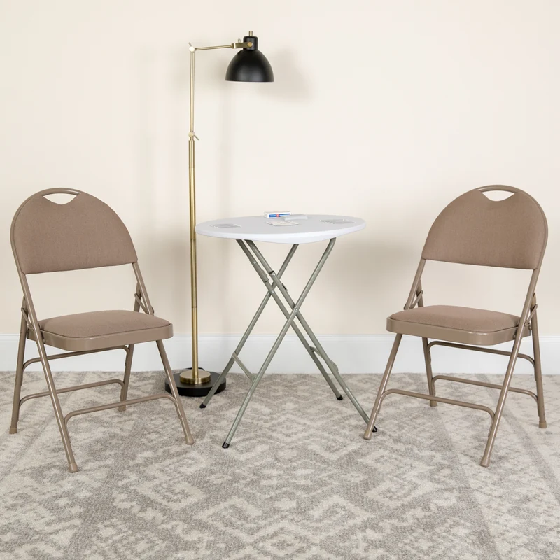 2 Pack Home & Office Easy-Carry Party Events Padded Folding Chair