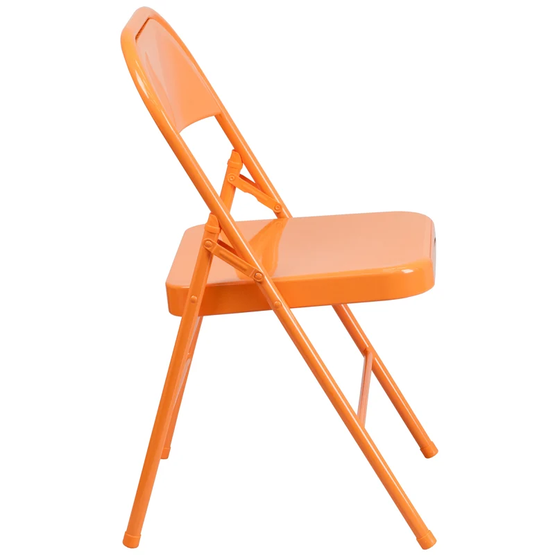 2 Pack Home & Office Colorful Metal Folding Chair Teen and Event Seating