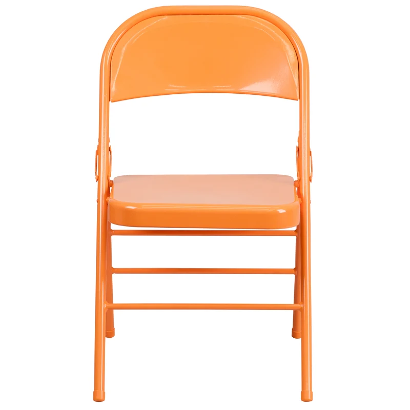 2 Pack Home & Office Colorful Metal Folding Chair Teen and Event Seating