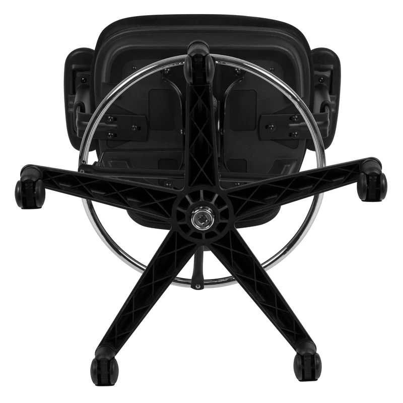 Mid-Back Mesh Adjustable Ergonomic Drafting Chair, Task Chair