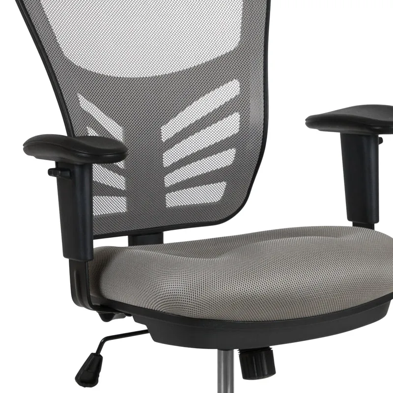 Mid-Back Mesh Adjustable Ergonomic Drafting Chair, Task Chair