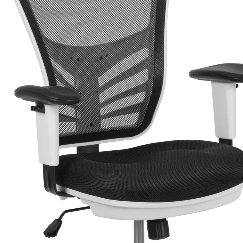Mid-Back Mesh Adjustable Ergonomic Drafting Chair, Task Chair
