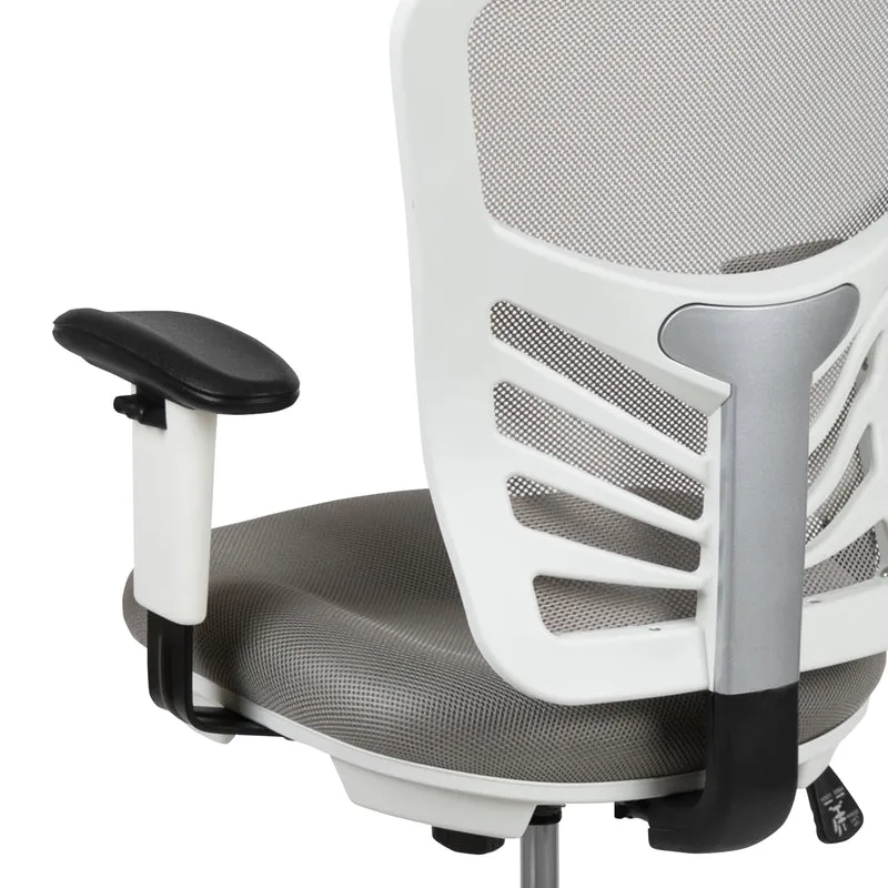 Mid-Back Mesh Adjustable Ergonomic Drafting Chair, Task Chair