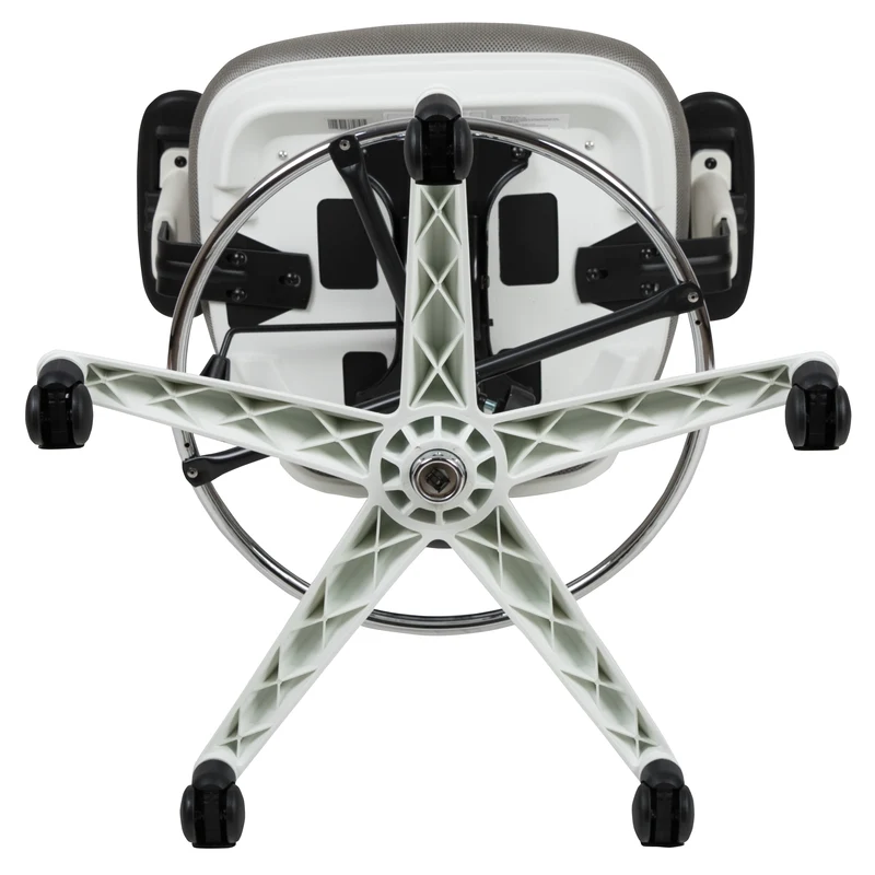 Mid-Back Mesh Adjustable Ergonomic Drafting Chair, Task Chair