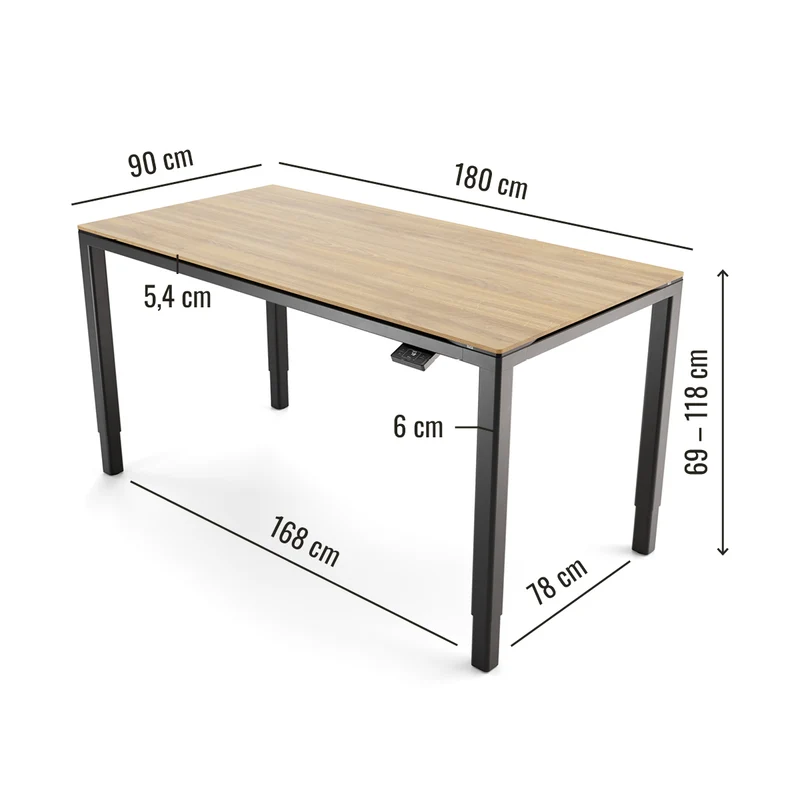 Desk Four - Höhenverstellbarer Tisch