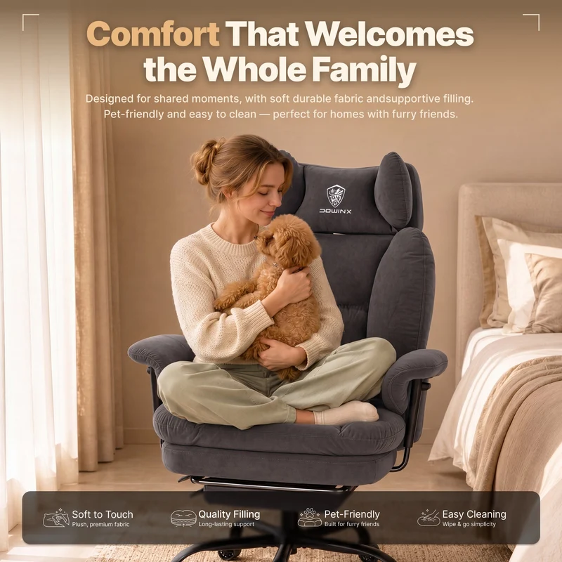 Dowinx Executive Office Chair QL-66B6 Gray