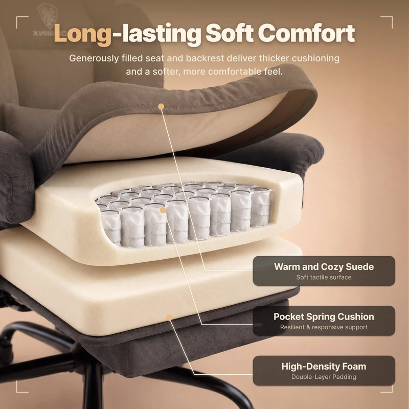 Dowinx Executive Office Chair QL-66B6 Gray