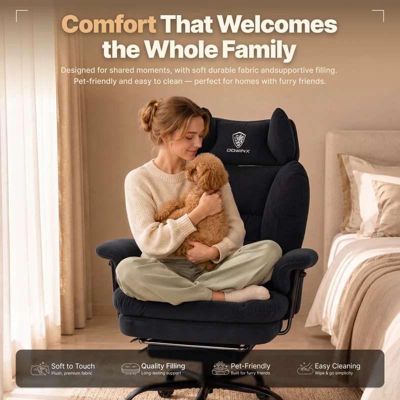 Dowinx Executive Office Chair QL-66B6 Black