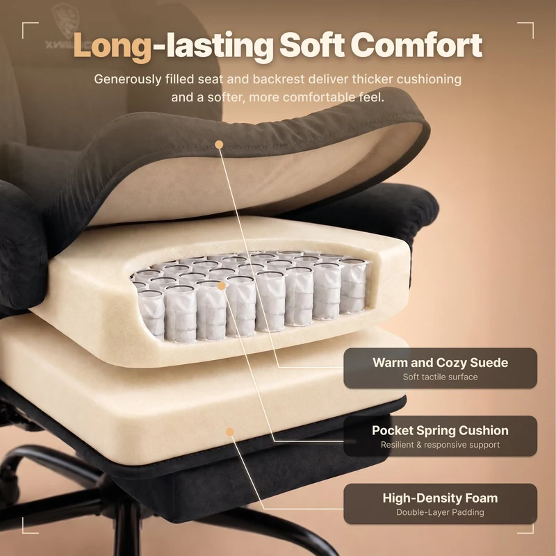 Dowinx Executive Office Chair QL-66B6 Black
