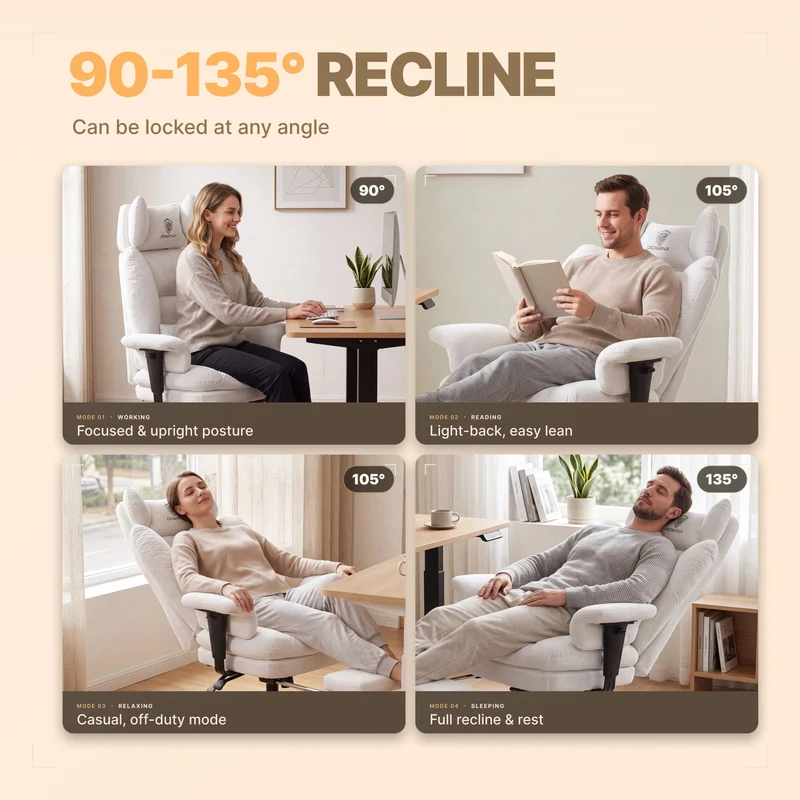 Dowinx Executive Office Chair QL-66B6 White