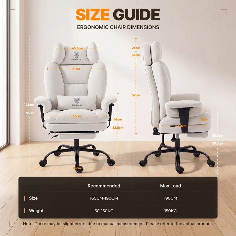 Dowinx Executive Office Chair QL-66B6 White