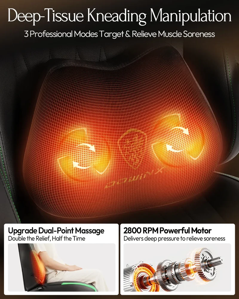 Dowinx Neck Massage LS-66D59A Black-green
