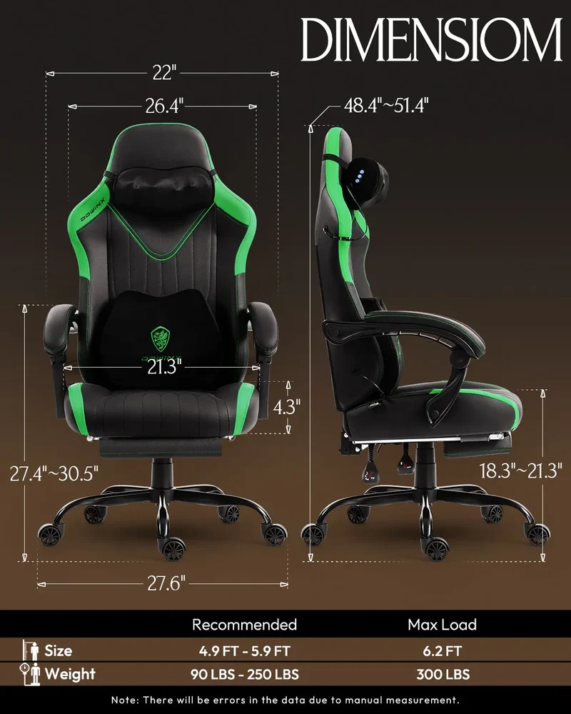 Dowinx Neck Massage LS-66D59A Black-green