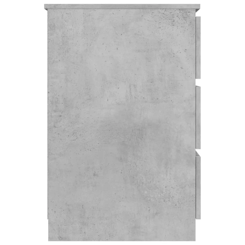 vidaXL - Schreibtisch Betongrau 140x50x77 cm Holzwerkstoff