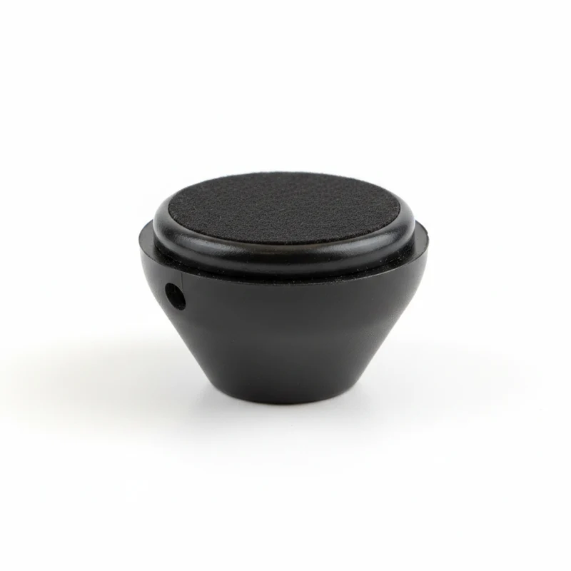 GLEITER-SET / WALTER KNOLL / Turtle / Kunststoff schwarz