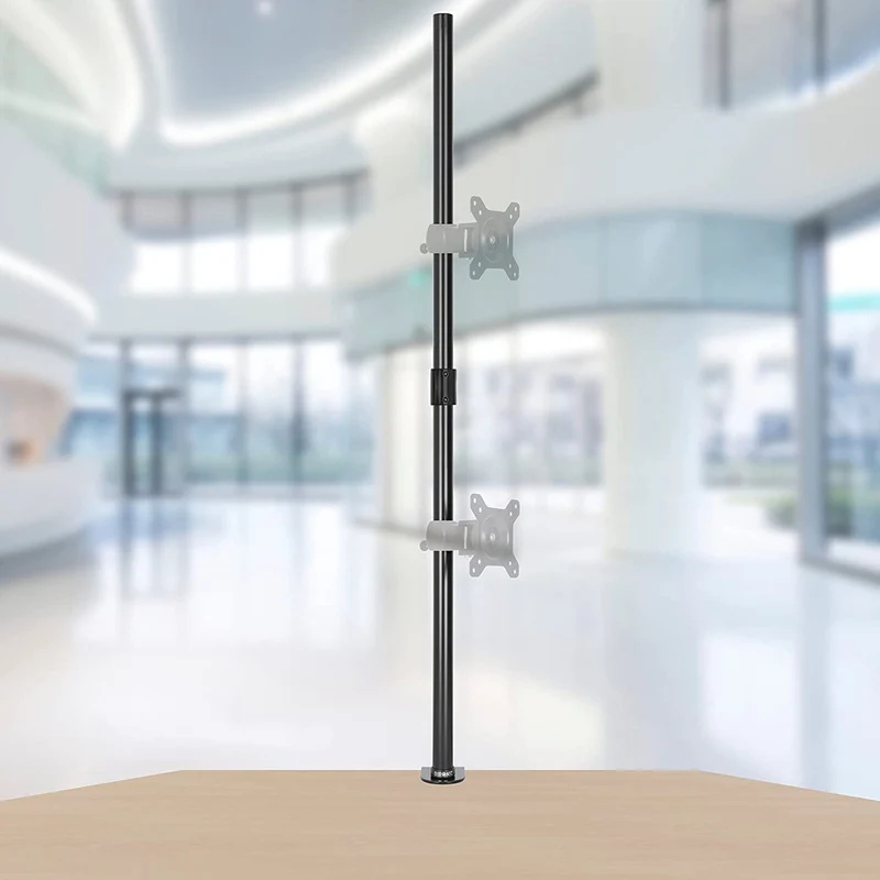 Duronic DMT100 Monitorarm Mittelstange | 100 cm Stange mit Tischklemme | Kompatibel mit allen Duronic Monitorhalterungen DM15, DM25, DM35, DM45, DM55, DM65, DM75 | Durchmesser 3,2 cm