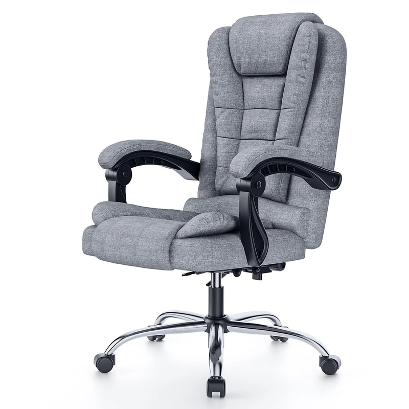 Ergonomische Executive Office Chair PU Leder hohen Rücken Computer Schreibtischstuhl mit Reclining Tilt-Funktion für Home Office arbeiten